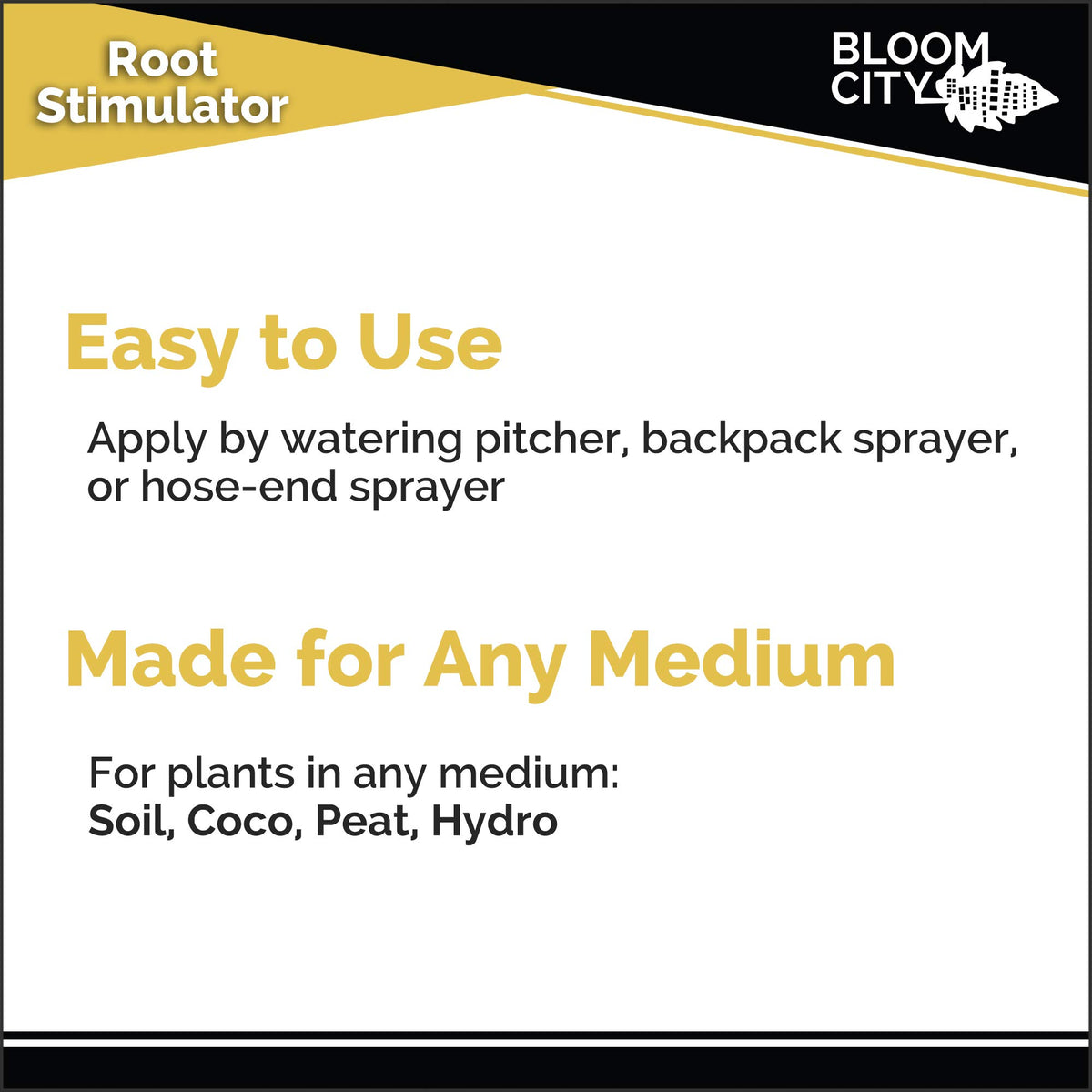 Bloom City SuperMicrobe soil biology boost encouraging active soil life.