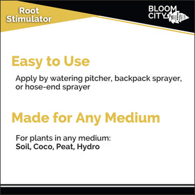 Bloom City SuperMicrobe soil biology boost encouraging active soil life.