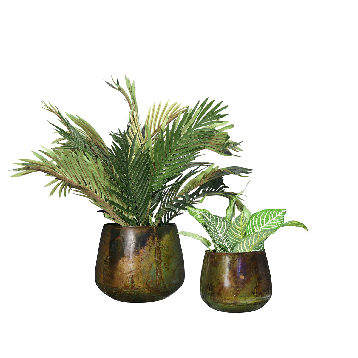 No drainage holes encourage careful watering and surface protection.