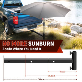 Blosail 38-inch extension provides flexible shade positioning