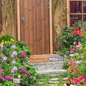 Blosssound versatile indoor-outdoor doormat suits any entryway