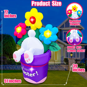 BLOWOUT FUN built-in fan enables quick, easy setup.