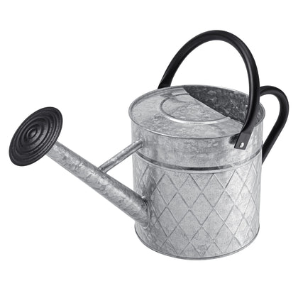 BLstyle watering can with diamond pattern for stylish garden decor and durable use.