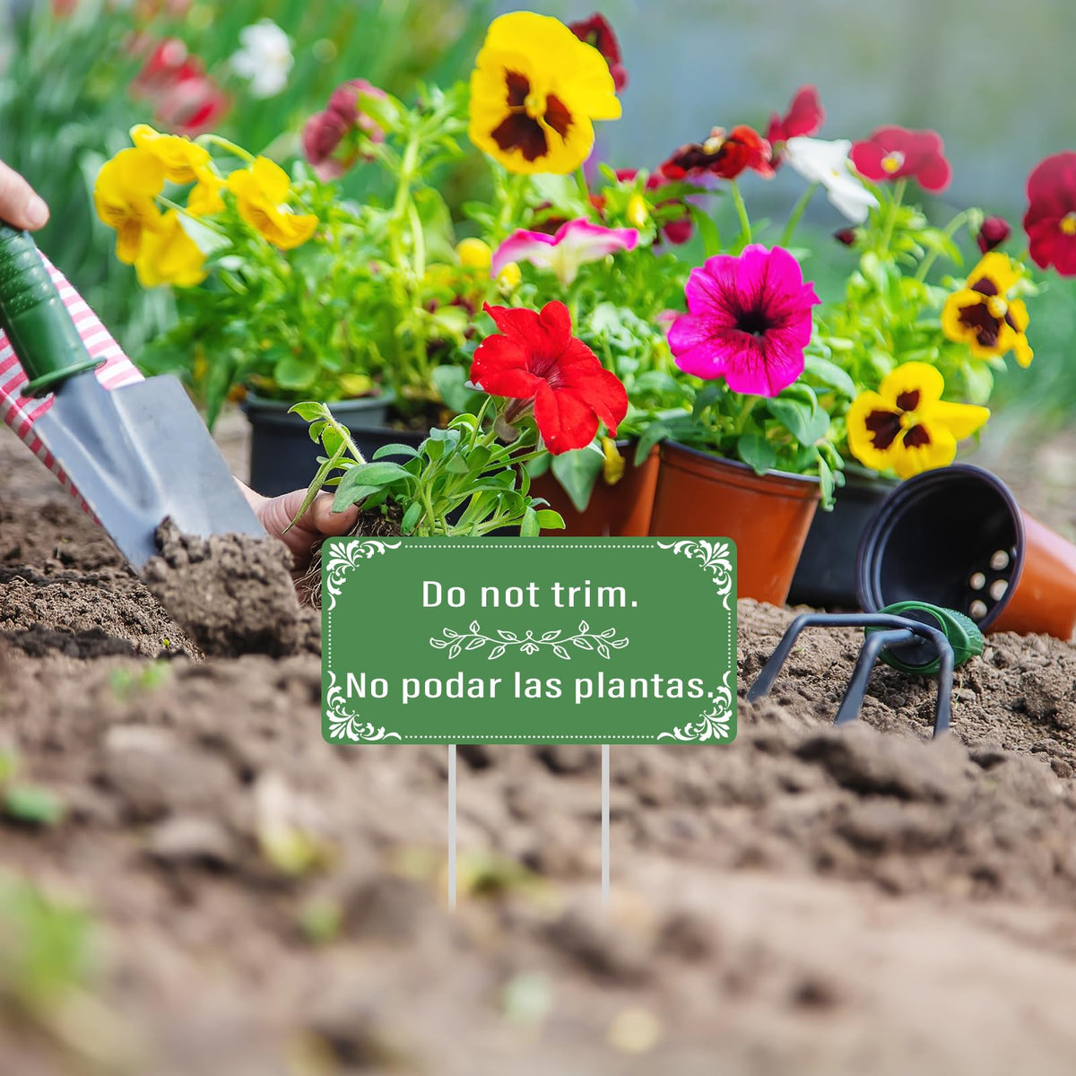 Garden sign pack from BLSUREFYX designed for outdoor decor.