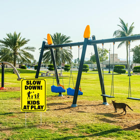 BLSUREFYX stake-assembly system enables quick outdoor installation.