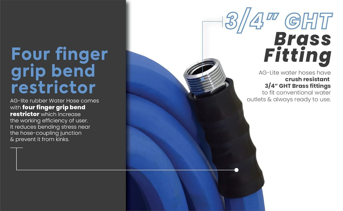 BLUBIRD AG-LITE BSAL3410 cold-weather flex design remains flexible at low temperatures.