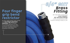 BLUBIRD AG-LITE BSAL3410 cold-weather flex design remains flexible at low temperatures.
