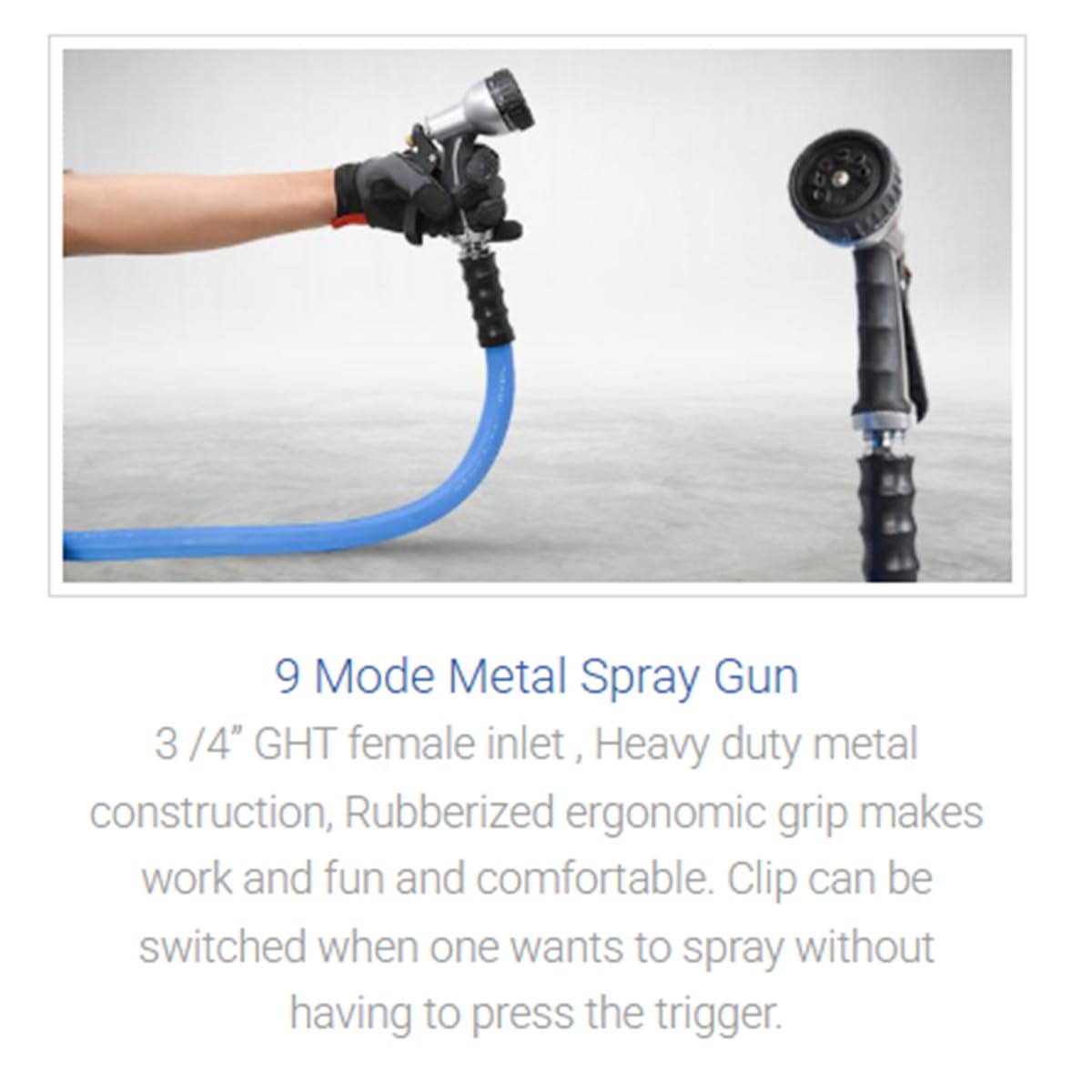 BLUBIRD BSWR5850 retractable mechanism enabling smooth auto rewind