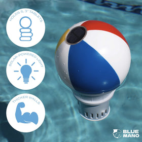 Blue Mano compatible with inground and above-ground pools for versatility.