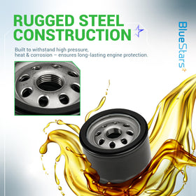 BlueStars kit close-up showing durable filter media and metal mesh.