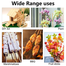 Blue Top bamboo skewers made from eco-friendly natural bamboo