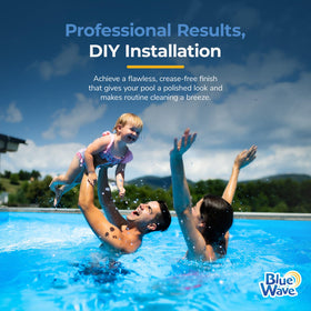 Blue Wave compatible with 15-foot round pools for versatile installations.