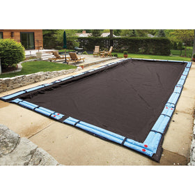 Blue Wave Bronze overlap secure fit showing four-foot overlap for tight seal