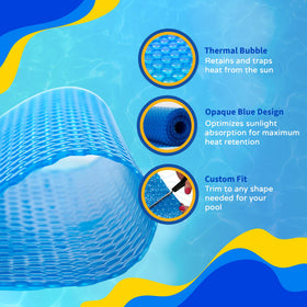 Blue Wave heavy-duty 12mil material resisting sun and pool wear