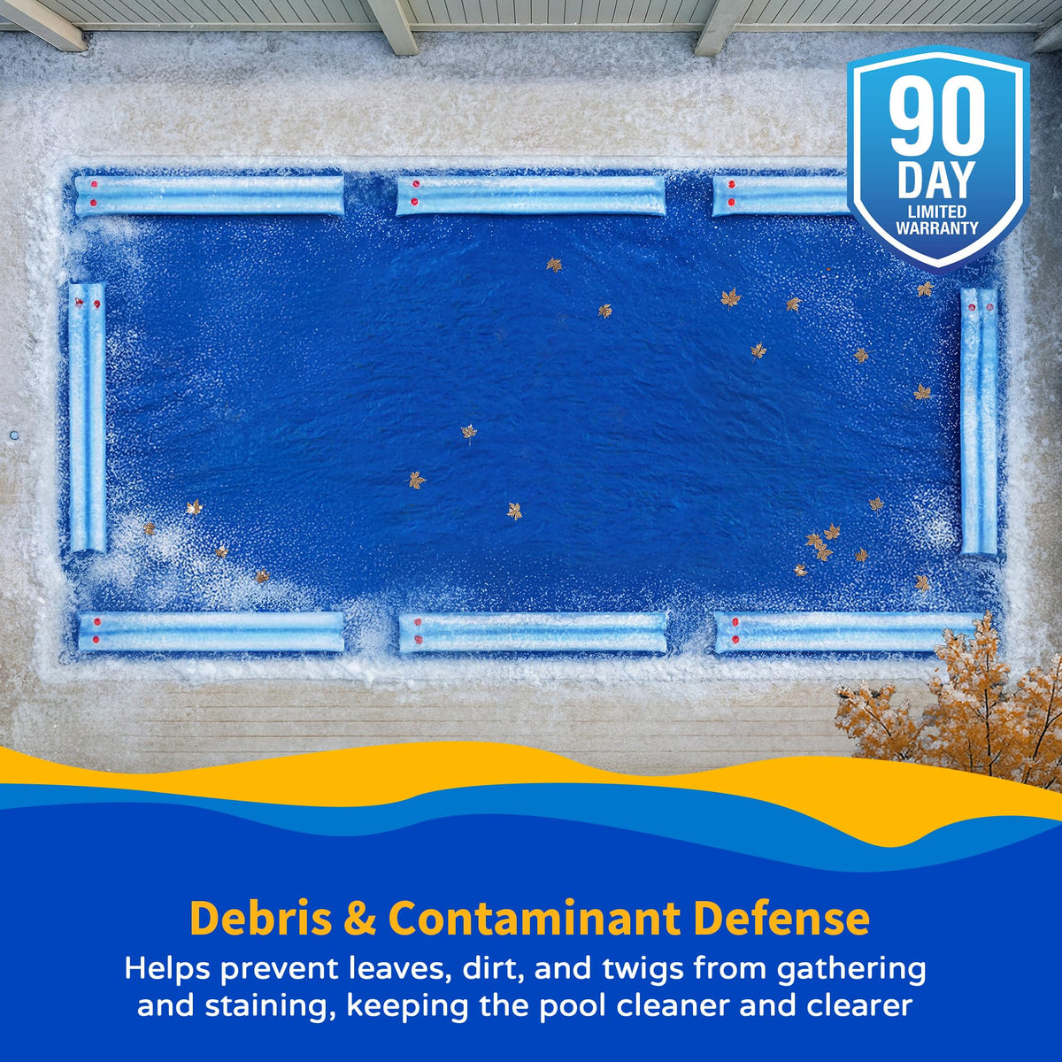 Blue Wave leak-proof valves enable quick filling with a hose.