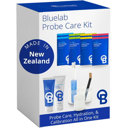 Bluelab CAREKITPHCON closeup of the probe care kit for precise pH and EC maintenance.