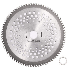 BlueNatHxRPR carbide tipped blade closeup shows robust construction.
