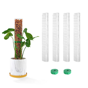 Bluepro 15-inch moss pole set supports climbing plants for vertical growth.