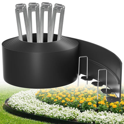 Bluepro landscape edging 4-inch roll for tidy garden borders