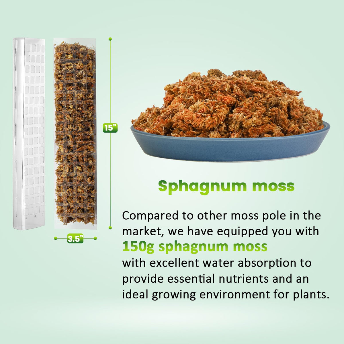 Bluepro plant ties secure stems to the support gently.