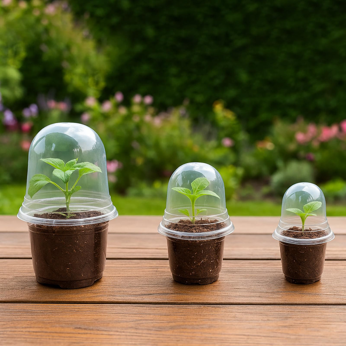 Bluepro stackable dome design saves storage space and simplifies care.