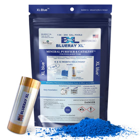 Blueray XL mineral pack for 7.5k-20k gal pools supports balanced water.