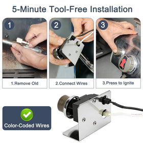 BLUES GRILL PARTS 67726 installation guide enables a 5-minute swap