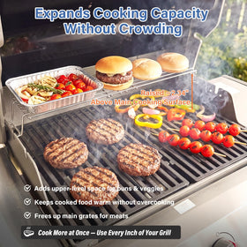 BLUES GRILL PARTS 7641 stainless steel durability resists warping