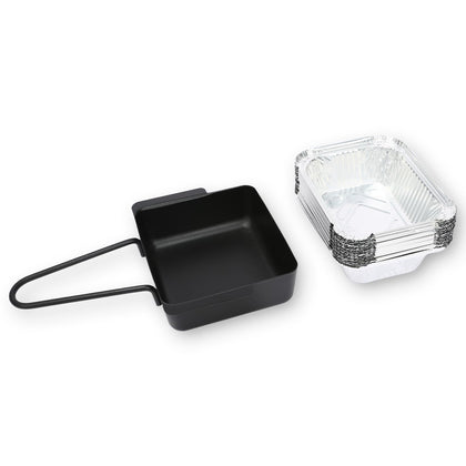 BLUES GRILL PARTS 99251 grease tray with durable porcelain coating for easy cleaning