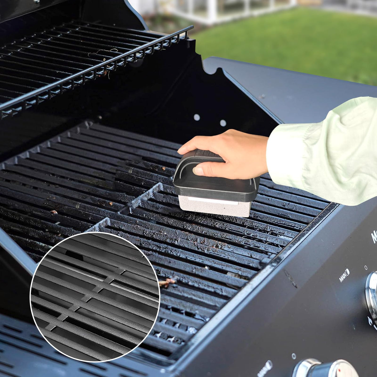 BLUES GRILL PARTS all-season grilling kit ideal for BBQ and camping