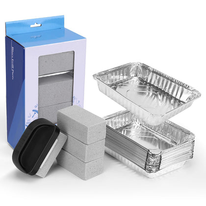 BLUES GRILL PARTS drip pans 25-pack catches grease for easier cleanup