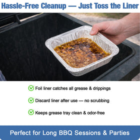 BLUES GRILL PARTS ergonomic handle for easy transport and safe handling