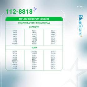 BlueStars 112-8818 brake cable compatible with Lawn-Boy 21in models