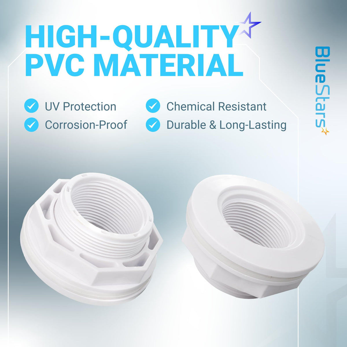 BlueStars 2-pack pool parts provide ready spare components