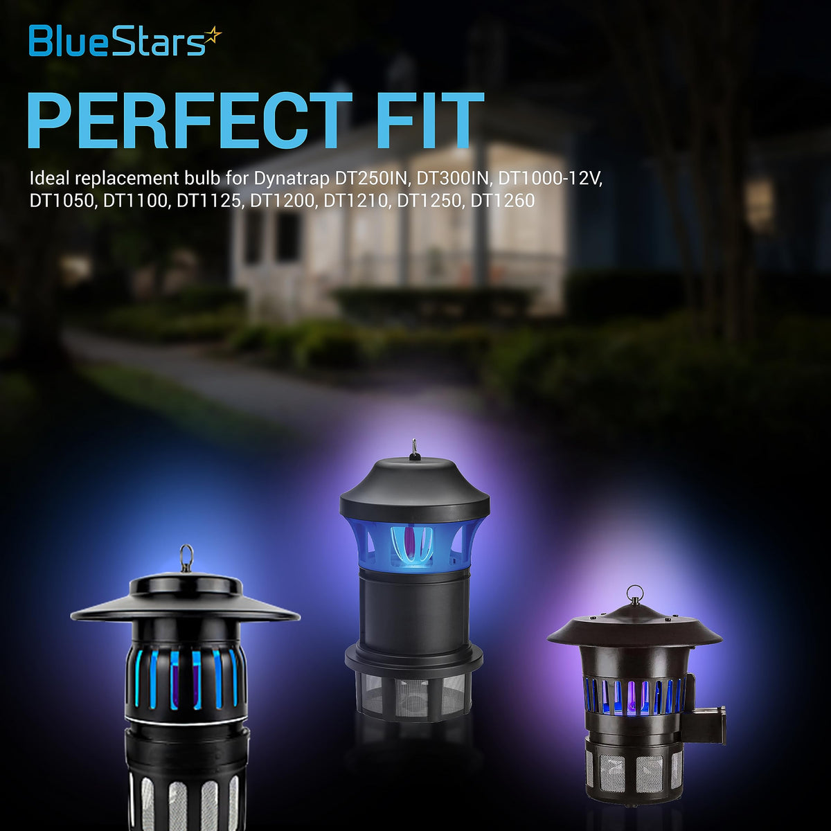 BlueStars 41050 360-degree beam angle enhances attractant dispersion