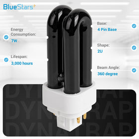 BlueStars 41050 bulbs compatible with Dynatrap models for broad coverage