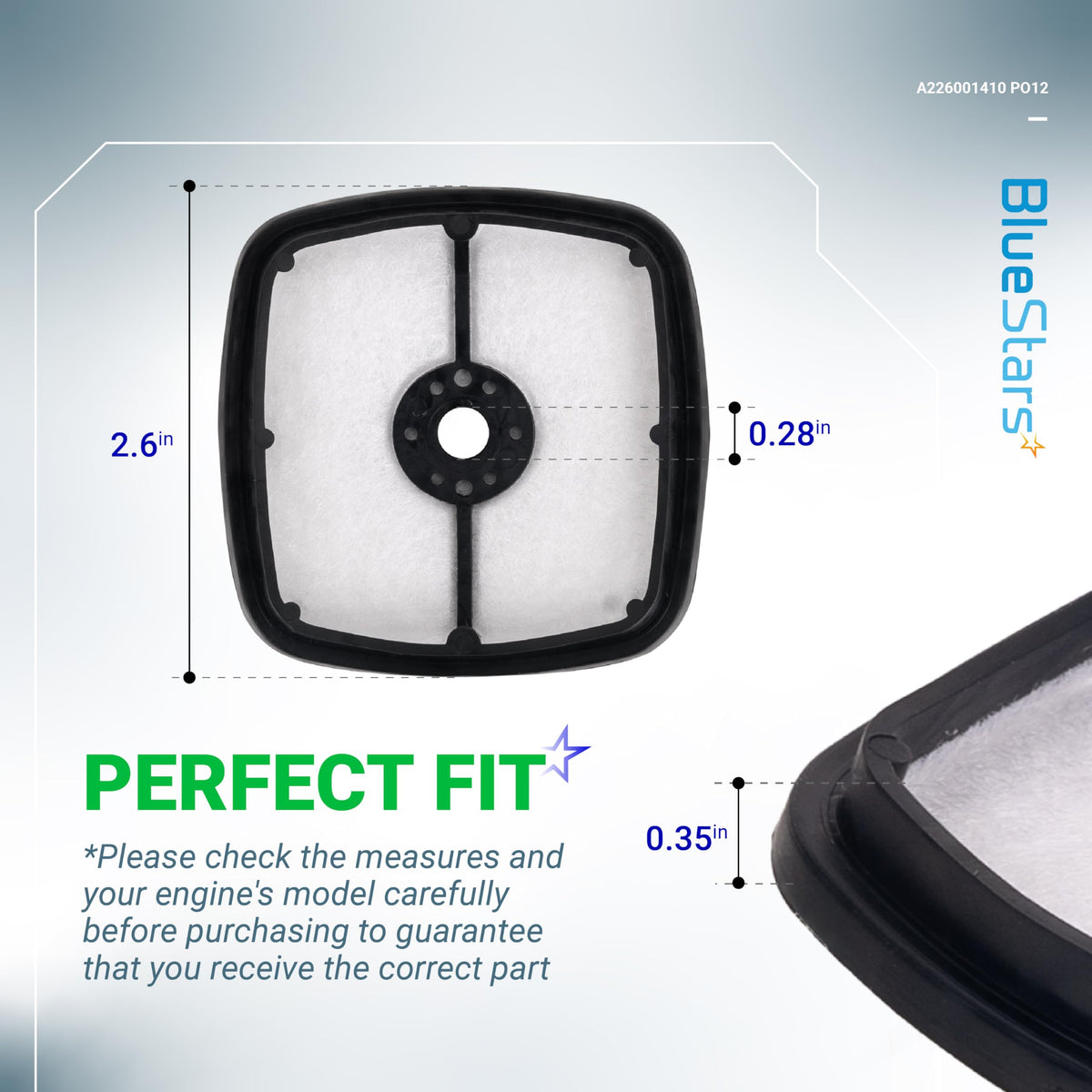 BlueStars PAS-series compatibility ensures versatile installation across Echo tools