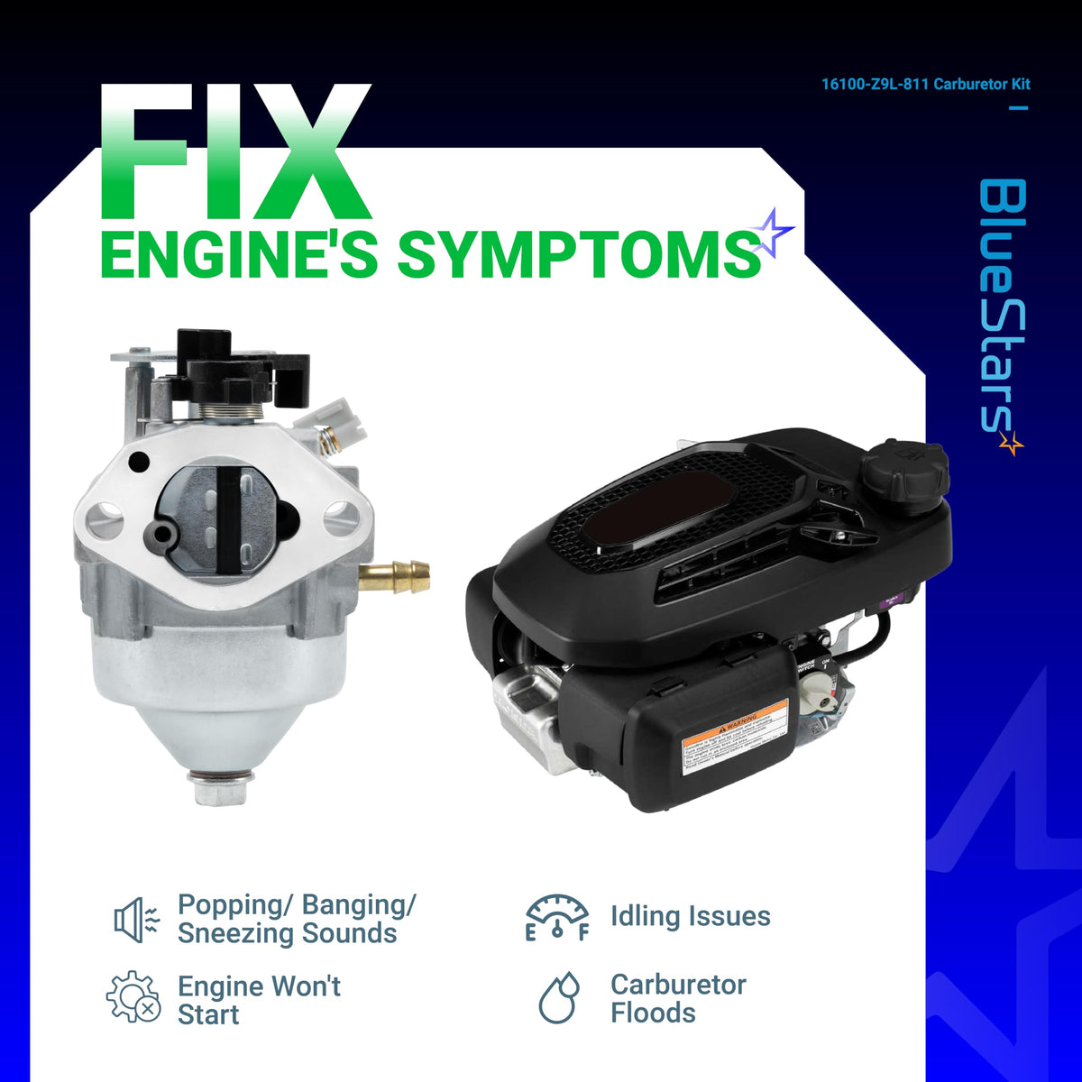 BlueStars fuel lines and gaskets ensure leak-free connections for lasting performance