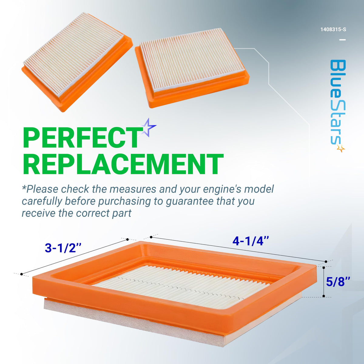 BlueStars filter paper and metal mesh illustrate durable filtration materials.