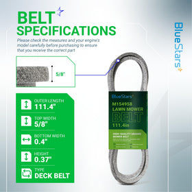 BlueStars M154958 two-layer wrap visible on belt