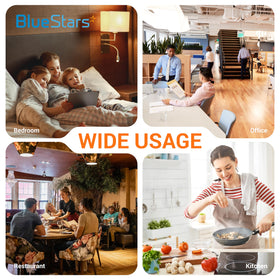 BlueStars bulbs compatible with multiple DynaTrap models for flexible setup.