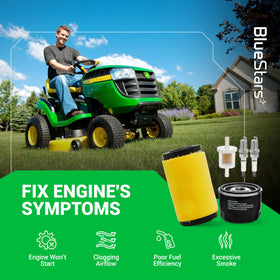 BlueStars oil filter installation guide-friendly image for quick replacement.