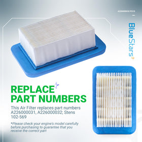 BlueStars sealed packaging ensuring correct fit and protection