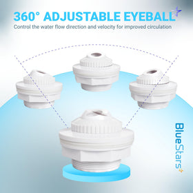 BlueStars SP1023 locknut and gasket form a leak-proof seal