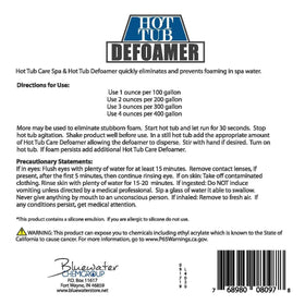 Bluewater Chemgroup eco-friendly silicone emulsion emphasizes safe spa concentrate