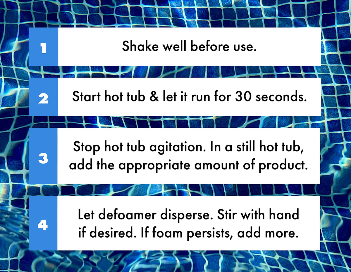Bluewater Chemgroup pouring action defoamer demonstrates easy application