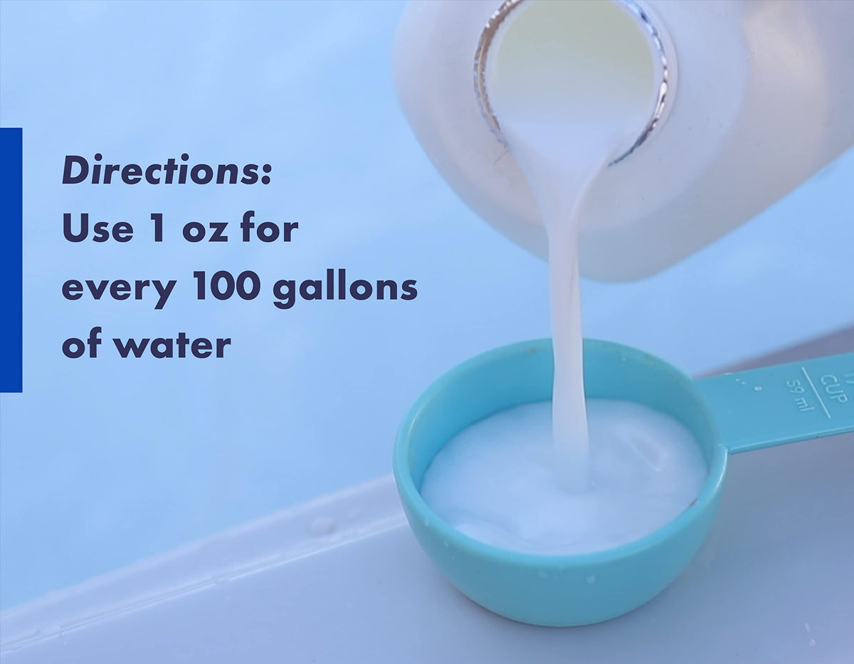 Bluewater Chemgroup water-based formula label highlights safe water chemistry