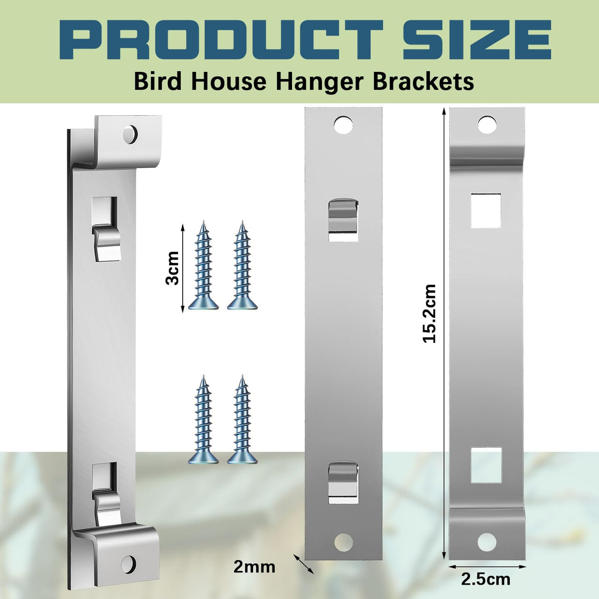 Close-up of Blulu bracket installation parts showing quick setup features.