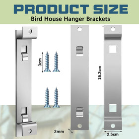 Close-up of Blulu bracket installation parts showing quick setup features.