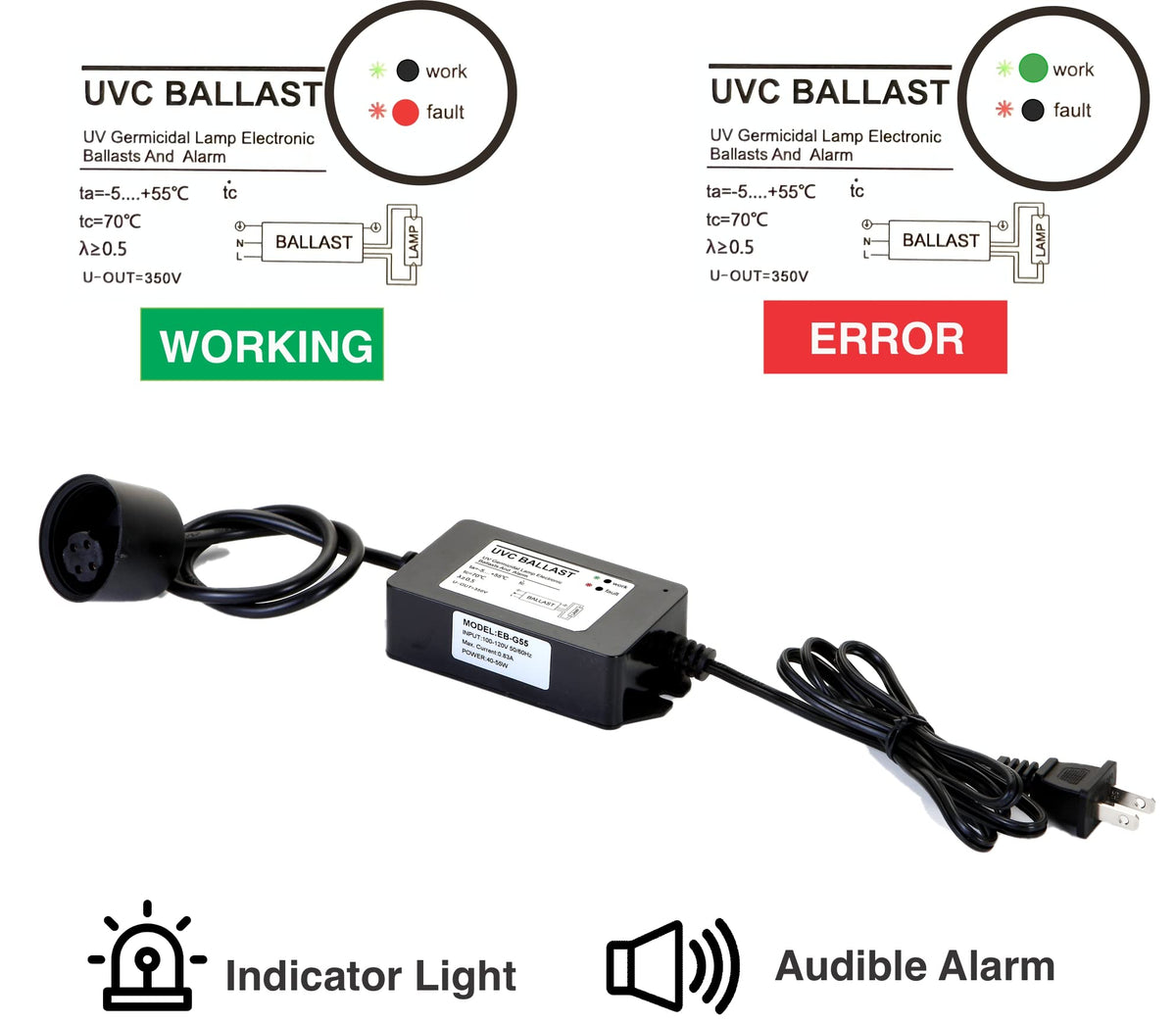 Bluonics automatic flow sensor enabling UV only when water flows.